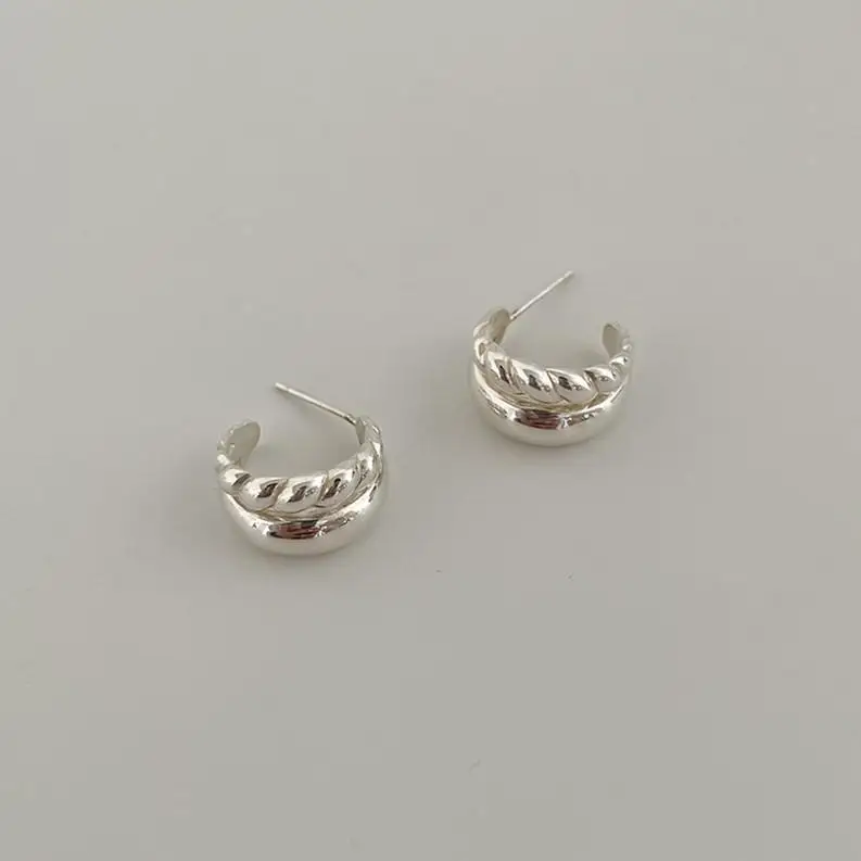 Geometry 925 Sterling Silver Design Earrings Fashion Multilayer Creative Simple Earrings For Women Fine Jewelry Gift Charm
Geometry 925 Sterling Silver Design Earrings Fashion Multilayer Creative Simple Earrings For Women Fine Jewelry Gift Charm