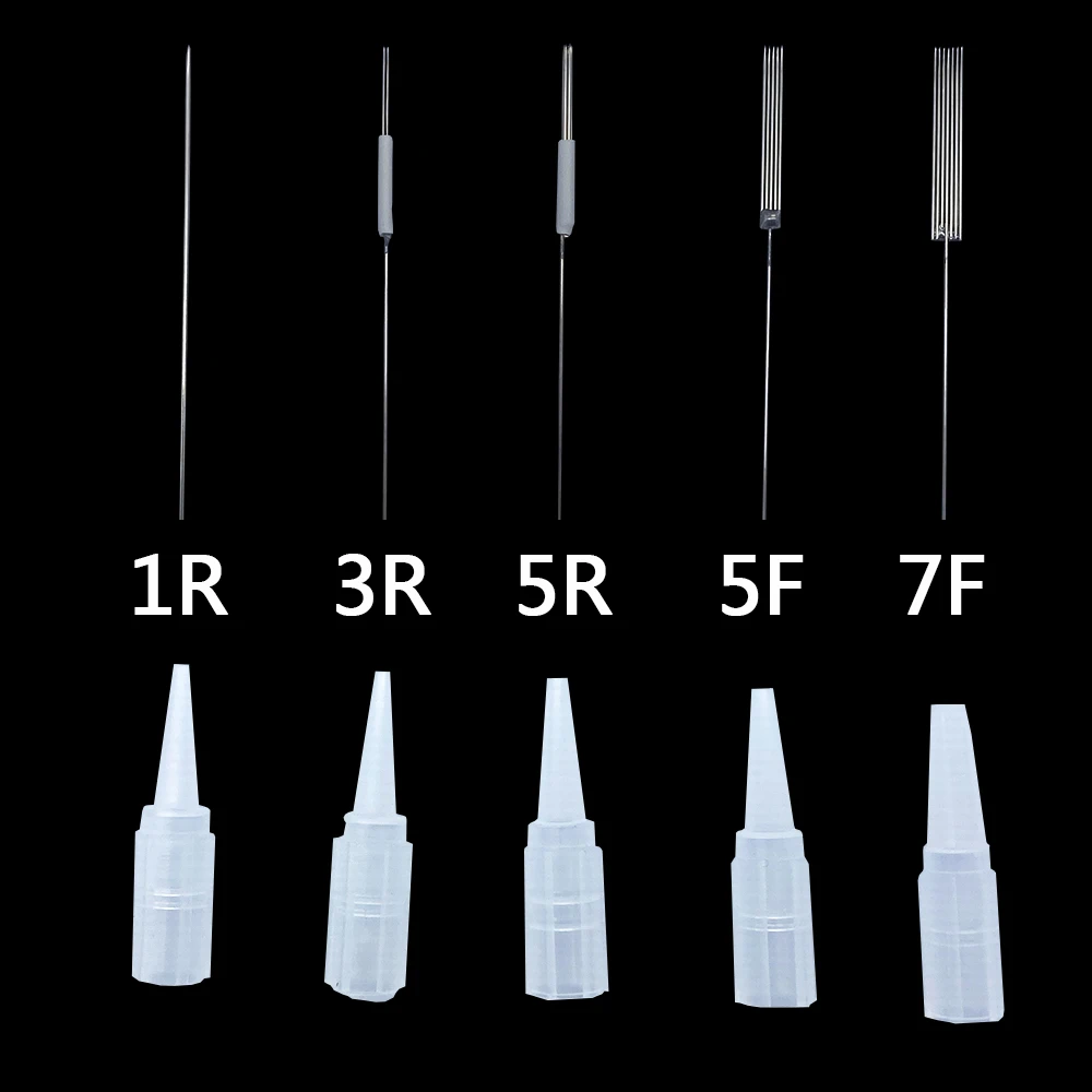 100PCS Tattoo Needle+Needle Tips Disposable Sterilized Professional with For Permanent Makeup Eyebrow Machine Tattoo Needles
100PCS Tattoo Needle+Needle Tips Disposable Sterilized Professional with For Permanent Makeup Eyebrow Machine Tattoo Needles