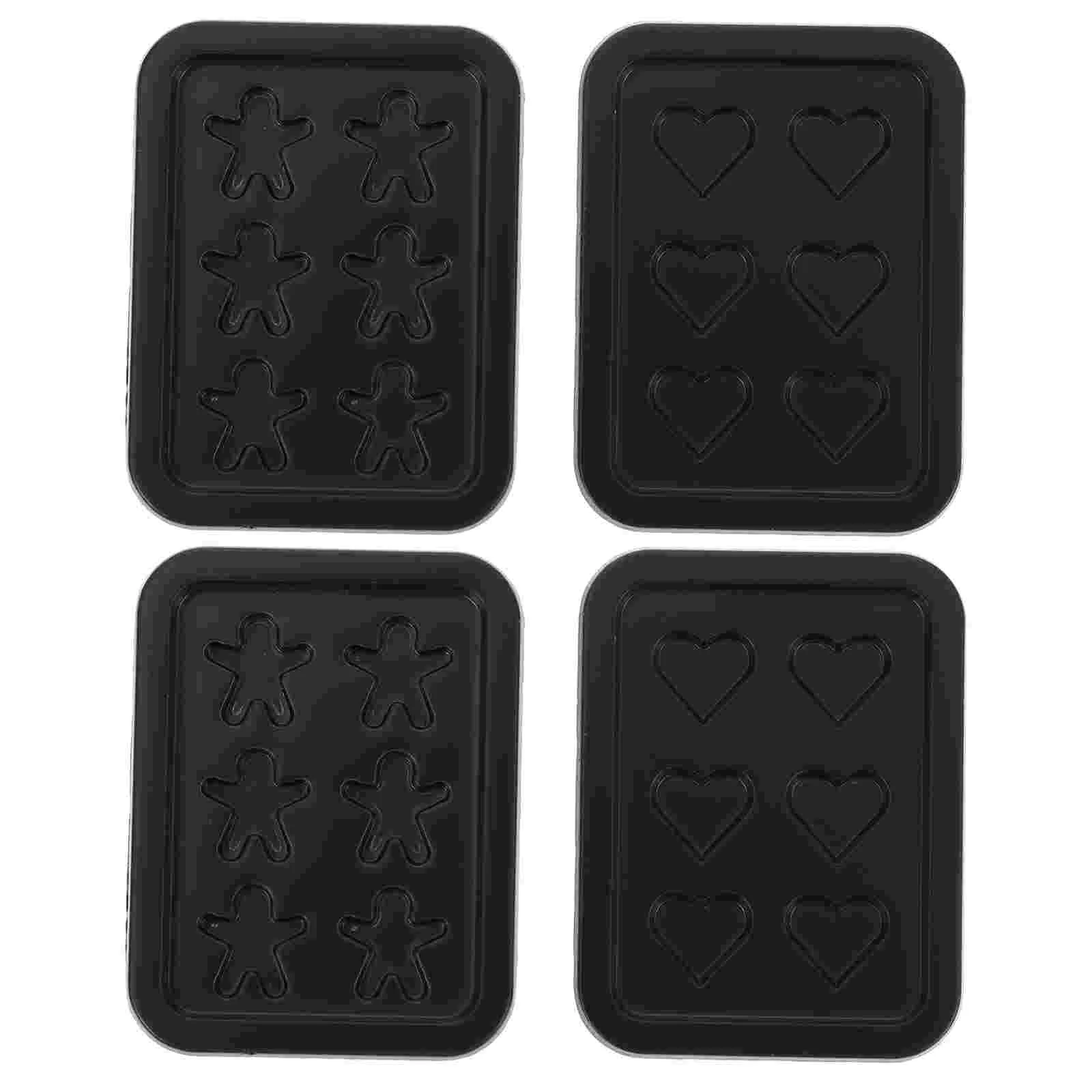 4pcs Tiny Sheet Miniature Kitchenware Miniature Cake Tins Miniature Muffin Pan Miniature Tray
4pcs Tiny Sheet Miniature Kitchenware Miniature Cake Tins Miniature Muffin Pan Miniature Tray
