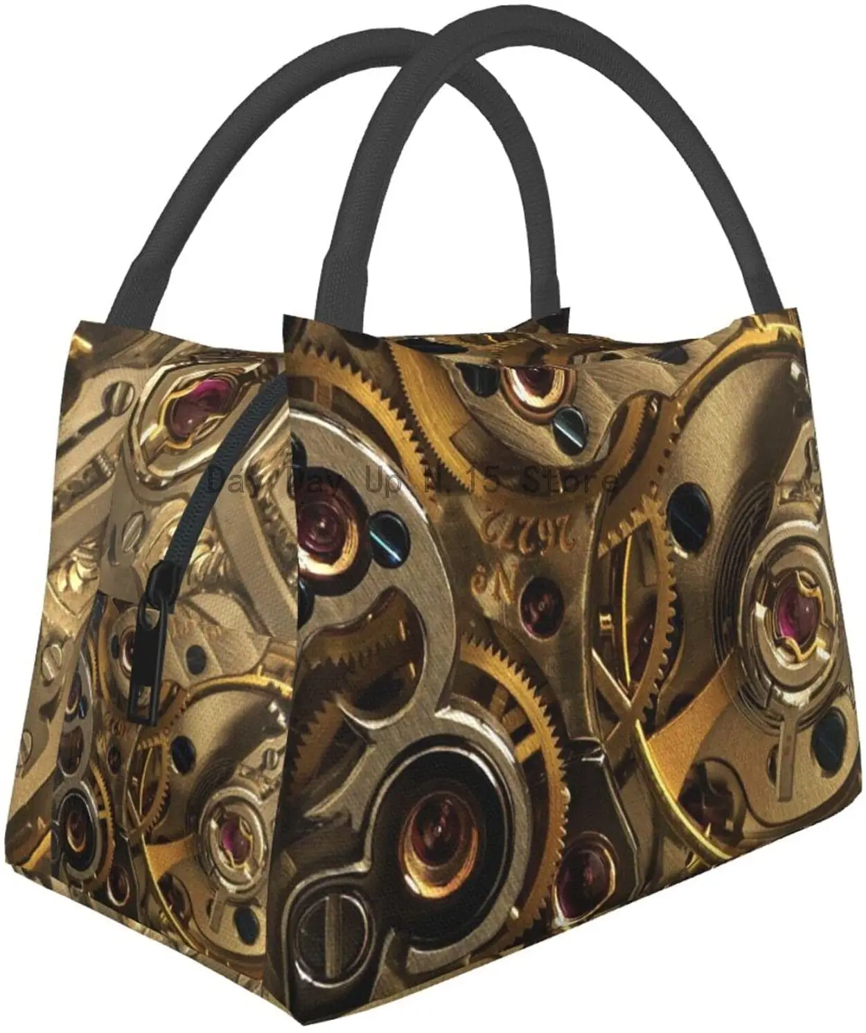 Cool Steampunk Gears Print Lunch Box Collapsible Lunch Tote Bag For Women, Men, Adults And Teens
Cool Steampunk Gears Print Lunch Box Collapsible Lunch Tote Bag For Women, Men, Adults And Teens
