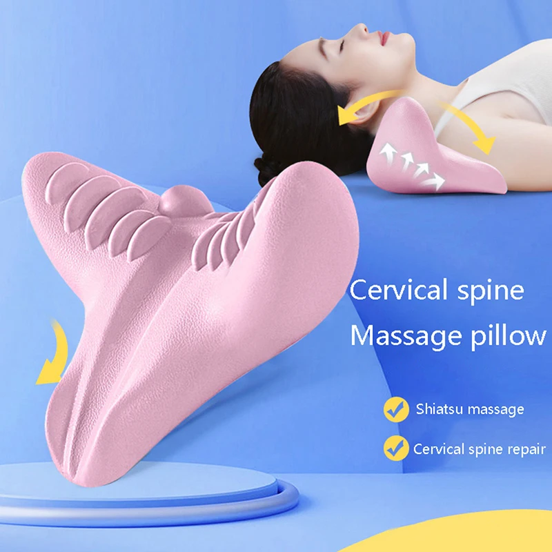 Cervical Spine Massager Neck Stretcher Relaxer Massage Pillow Chiropractic Traction Device Pain Relief Cervical Spine Alignment
Cervical Spine Massager Neck Stretcher Relaxer Massage Pillow Chiropractic Traction Device Pain Relief Cervical Spine Alignment