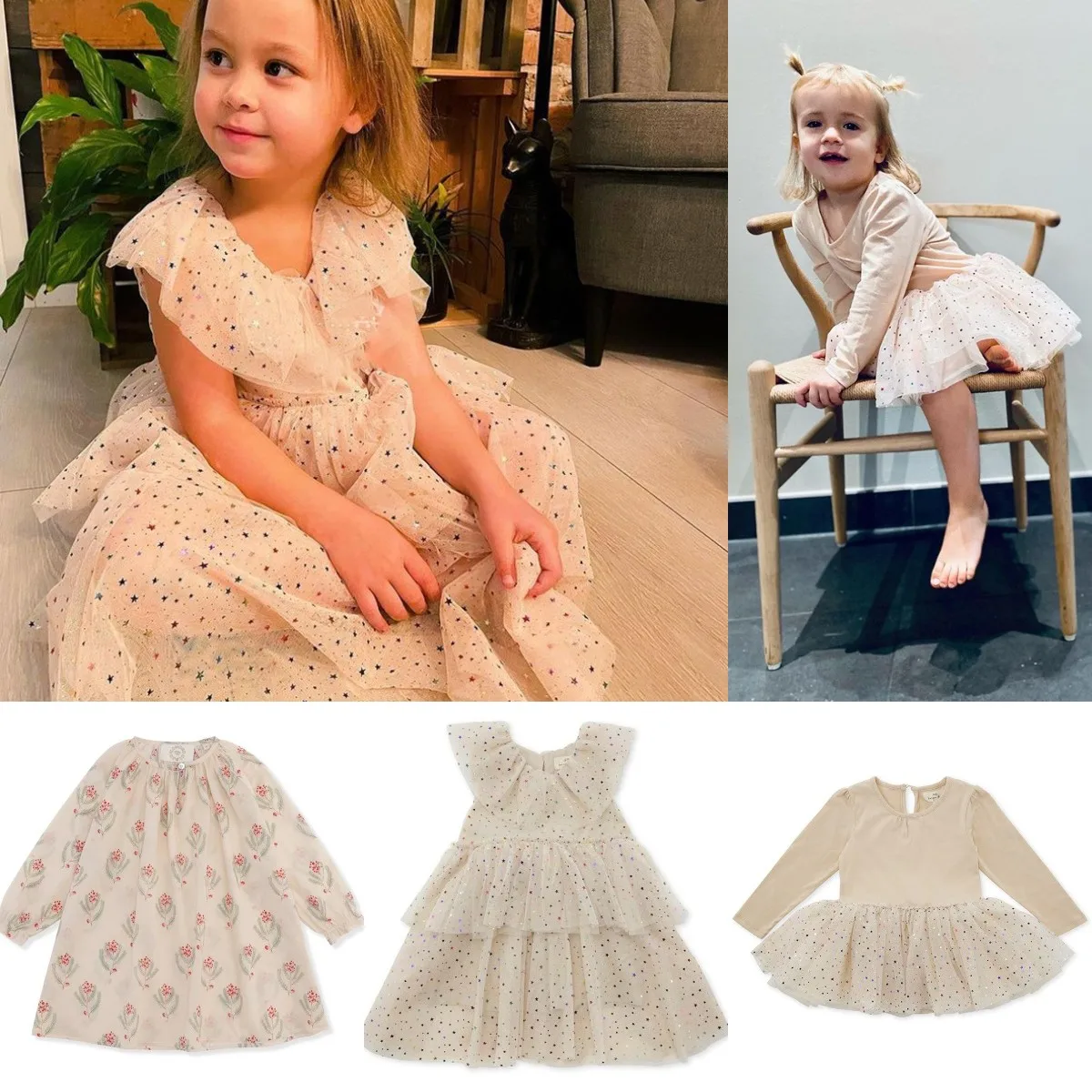 Spot 2022 spring new children's clothing KS with the same star mesh dress long-sleeved tutu skirt short-sleeved cake skirt
Spot 2022 spring new children's clothing KS with the same star mesh dress long-sleeved tutu skirt short-sleeved cake skirt