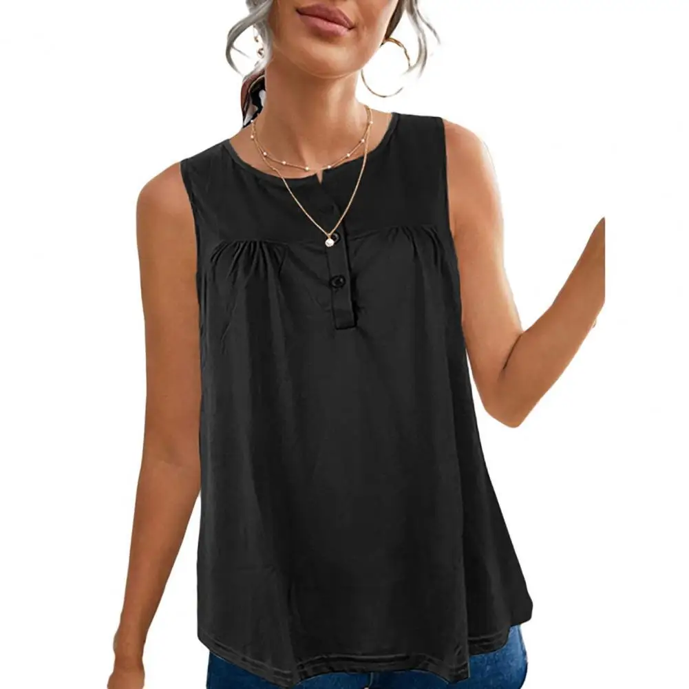 Women Tank Top Casual Sleeveless Round Neck Solid Color Hot Summer Female Vest for Home Women Top 2022 Black XXXXL
Women Tank Top Casual Sleeveless Round Neck Solid Color Hot Summer Female Vest for Home Women Top 2022 Black XXXXL