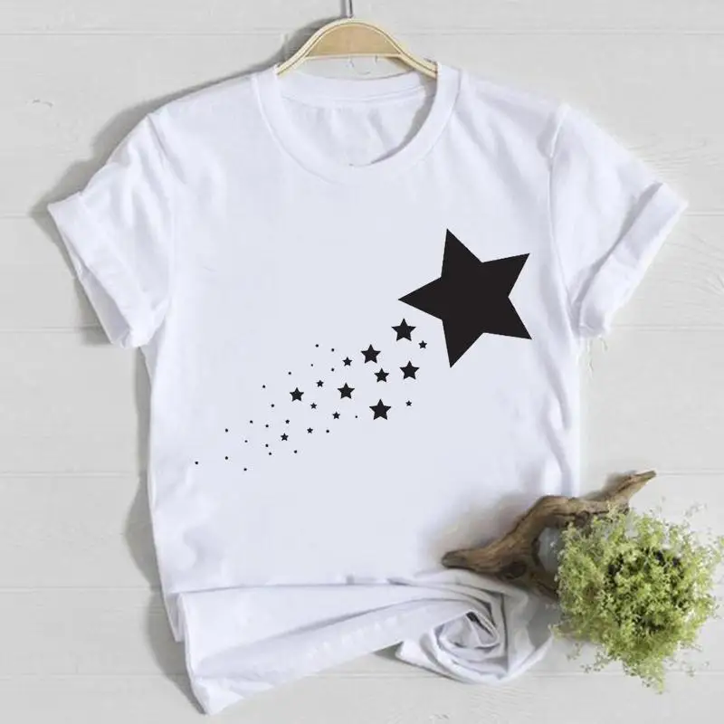 Clothes Fashion Star Geometric 90s Cute Tee Top Shirt Lady Tshirt Summer Female T Women Short Sleeve Casual Graphic T-shirts
Clothes Fashion Star Geometric 90s Cute Tee Top Shirt Lady Tshirt Summer Female T Women Short Sleeve Casual Graphic T-shirts