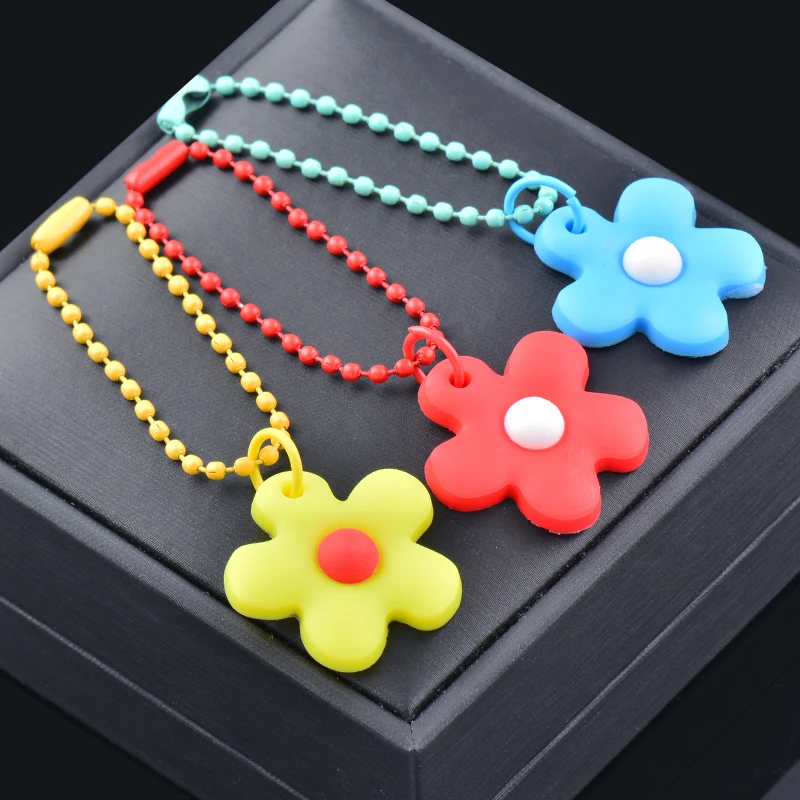 SINLEERY Multicolor Silicone Flower Bead Curtain Keychain Pink Yellow Purple Women Keyring Pendant Jewelry For Kid YS010 SSK
SINLEERY Multicolor Silicone Flower Bead Curtain Keychain Pink Yellow Purple Women Keyring Pendant Jewelry For Kid YS010 SSK