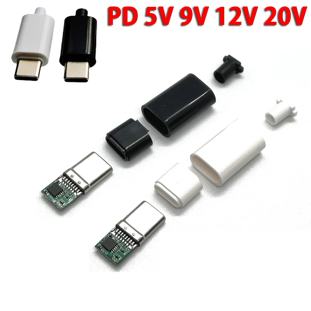 16Pin USB Type-C PD/QC 9V 12V 15V 20V male plug Decoy Board Fast Charge module PD 2 3.0 DC trigger cable QC4 charge connector
16Pin USB Type-C PD/QC 9V 12V 15V 20V male plug Decoy Board Fast Charge module PD 2 3.0 DC trigger cable QC4 charge connector