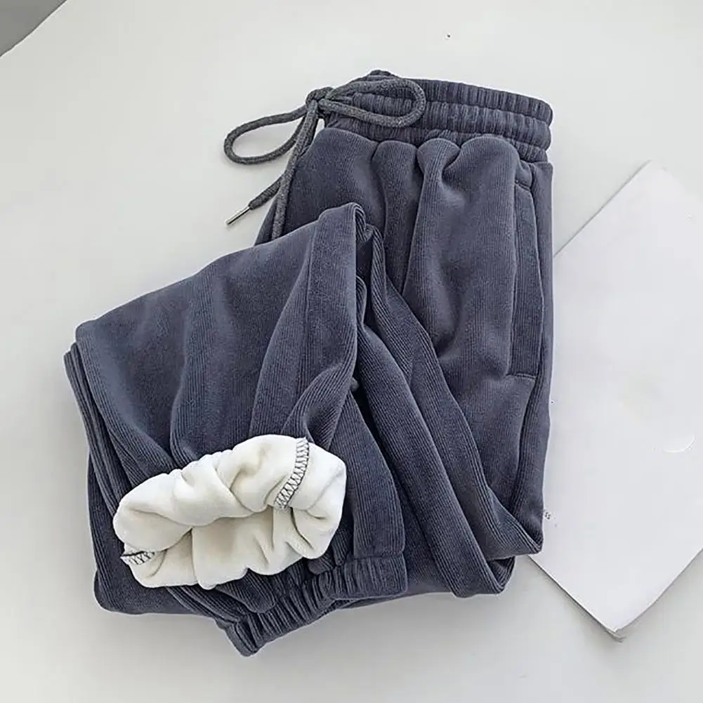 Lady Pants Plush Pockets Keep Warm Comfortable Women Sweatpants Women Autumn Pants for Gym
Lady Pants Plush Pockets Keep Warm Comfortable Women Sweatpants Women Autumn Pants for Gym