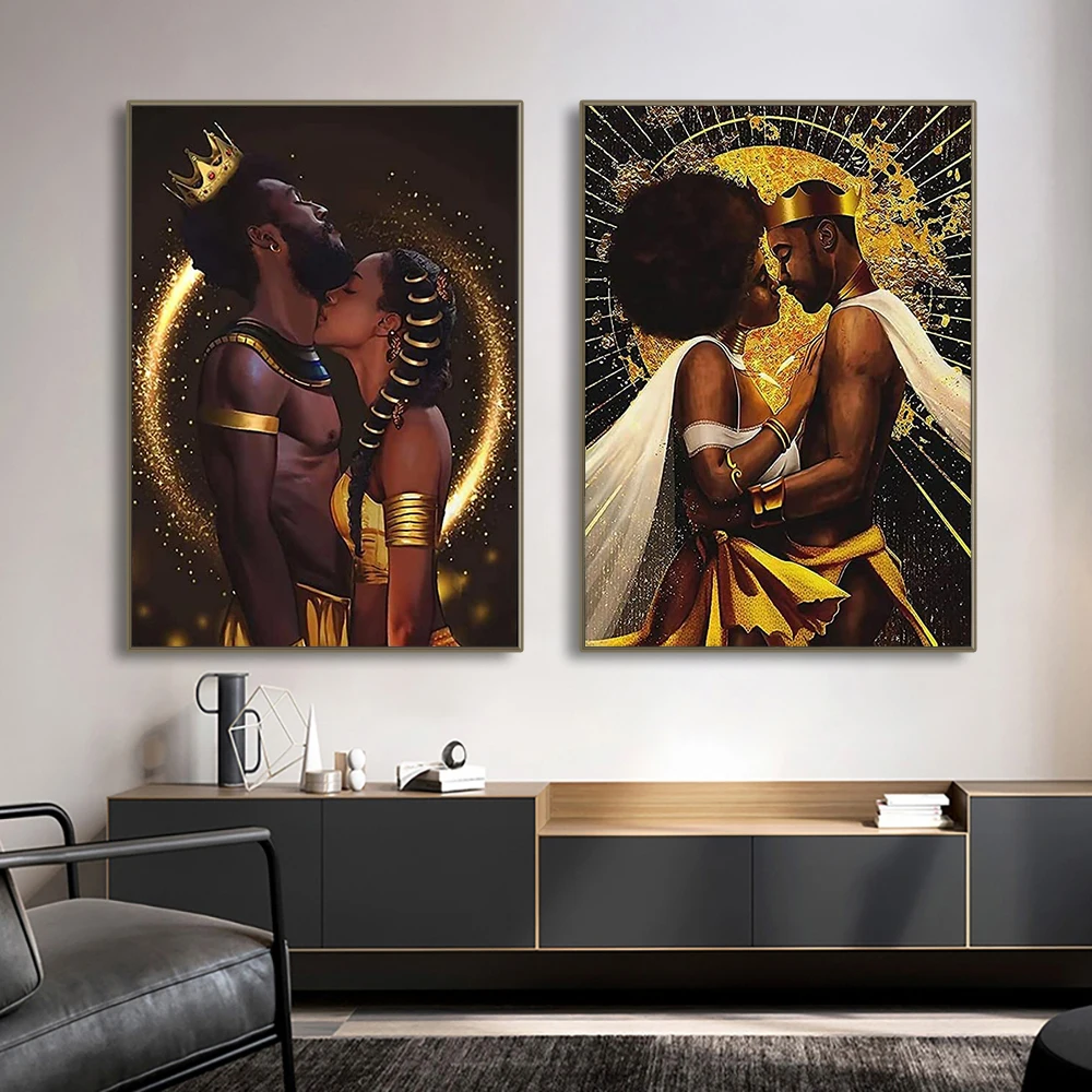 King and Queen Wall Art Posters and Prints Modern Figures Canvas Painting Pictures for Bedroom Living Room Home Decoration
King and Queen Wall Art Posters and Prints Modern Figures Canvas Painting Pictures for Bedroom Living Room Home Decoration