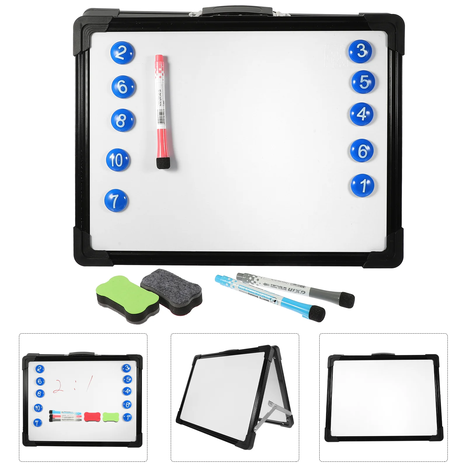 Chalkboard Easel Double Sided Whiteboard Magnetic Bulletin Drawing Writing Child
Chalkboard Easel Double Sided Whiteboard Magnetic Bulletin Drawing Writing Child