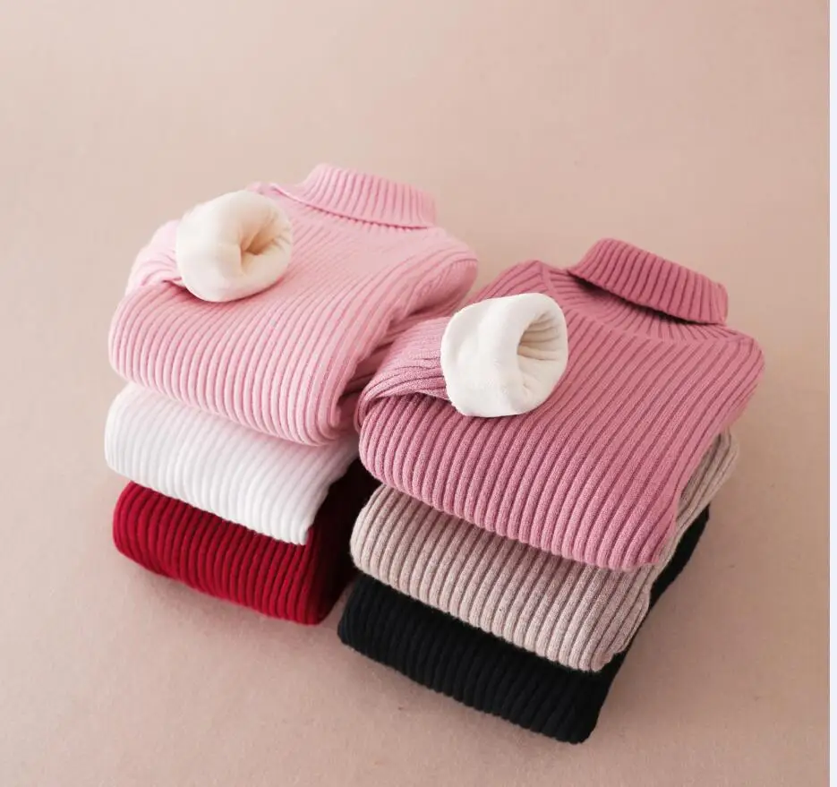 Boys' and Girls' Sweaters Autumn/winter Slim-fitting Children's Sweater with High Collar and Thick Sweater Kids Clothes Girls
Boys' and Girls' Sweaters Autumn/winter Slim-fitting Children's Sweater with High Collar and Thick Sweater Kids Clothes Girls