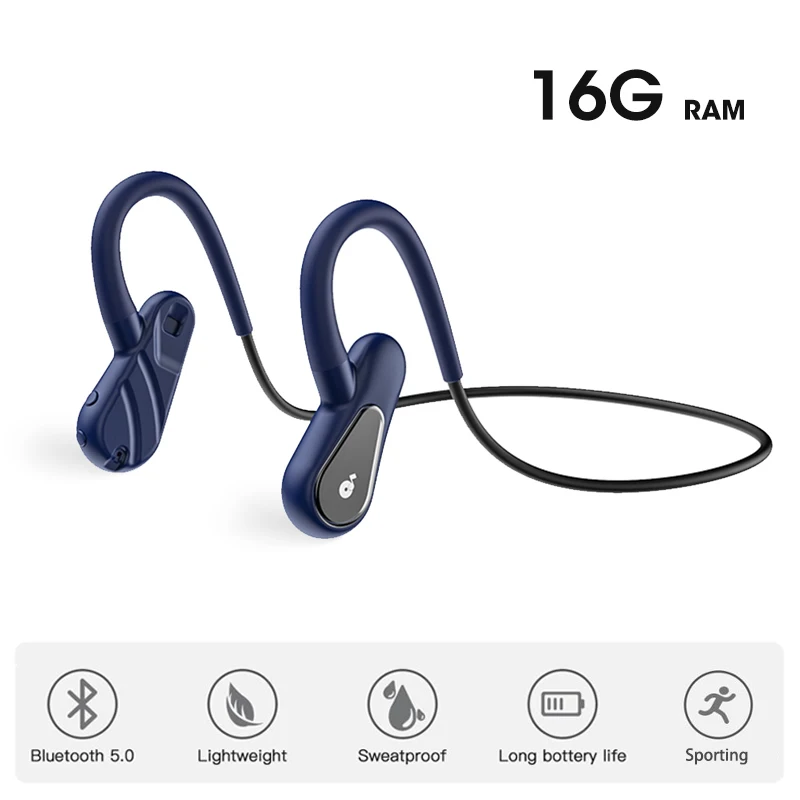 16G RAM Wireless Headset Bluetooth Earphones Memory MP3 Play Sports Running Ear Hook Headphone Waterproof Stereo With Microphone
16G RAM Wireless Headset Bluetooth Earphones Memory MP3 Play Sports Running Ear Hook Headphone Waterproof Stereo With Microphone