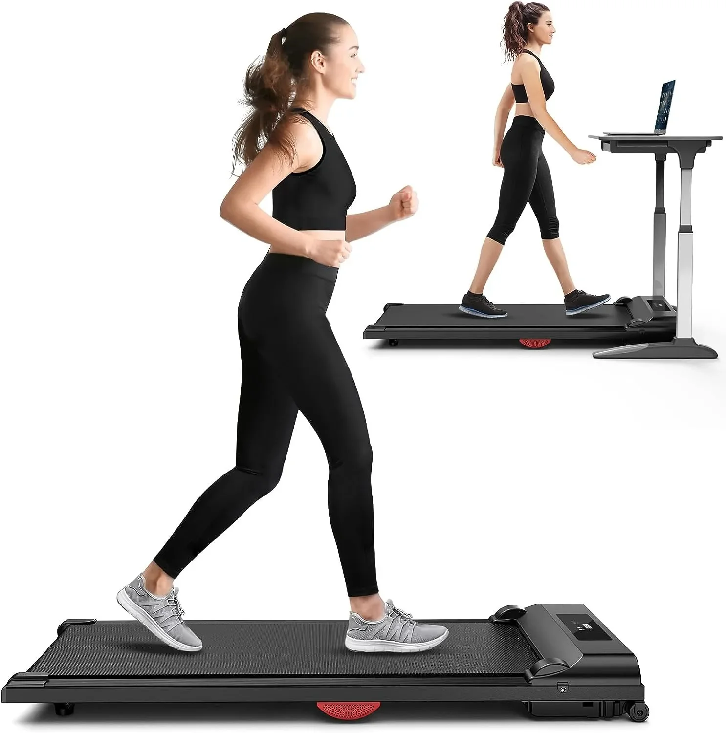 Under Desk Walking Treadmill, 2.25HP Walking Pad with 265lbs Weight Capacity for Home|Office Exercise, Slim Walking Running Jogg
Under Desk Walking Treadmill, 2.25HP Walking Pad with 265lbs Weight Capacity for Home|Office Exercise, Slim Walking Running Jogg