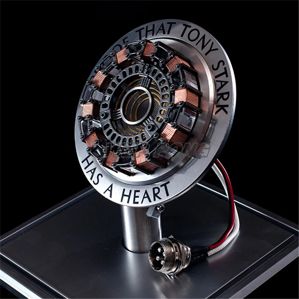 Marvel iron man Metal MK2 MK1 Model Toys Chest Lamp Super Hero 1:1 Arc Reactor Action collection model Figure Light toys gifts
Marvel iron man Metal MK2 MK1 Model Toys Chest Lamp Super Hero 1:1 Arc Reactor Action collection model Figure Light toys gifts