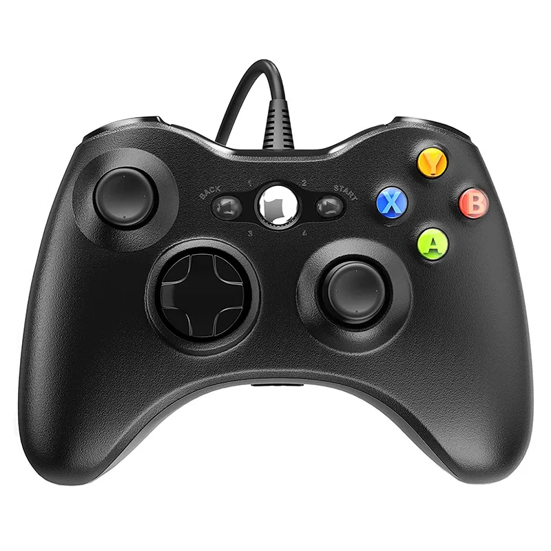 Проводной USB игровой контроллер, геймпад, Вибрационный джойстик, черный джойстик, совместимый с Xbox 360 / 360 Slim / PC Windows 7 8 10
Проводной USB игровой контроллер, геймпад, Вибрационный джойстик, черный джойстик, совместимый с Xbox 360 / 360 Slim / PC Windows 7 8 10