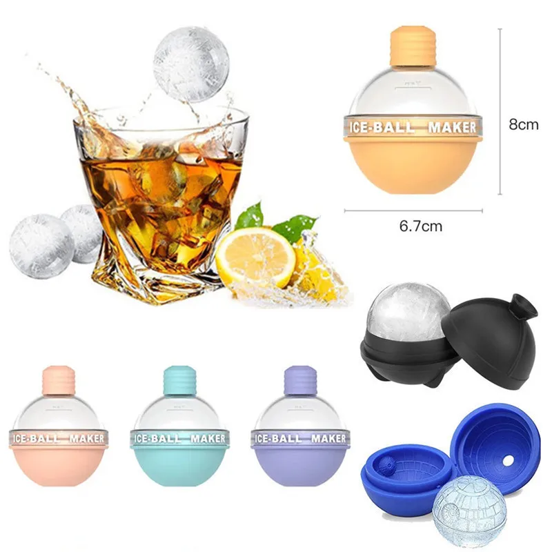 Silicone Ice Ball Mold Large Ice Ball Cube Maker DIY Home Bar Party Ice Cube Cream Tray Moulds Kitchen Bar Tools Accessiories
Silicone Ice Ball Mold Large Ice Ball Cube Maker DIY Home Bar Party Ice Cube Cream Tray Moulds Kitchen Bar Tools Accessiories