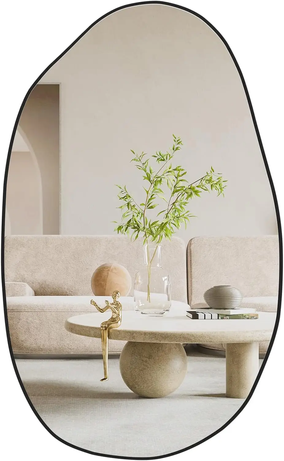 Irregular Mirror, Asymmetrical Mirror Mounted, Unique Vanity Mirror,Shaped Dressing Mirror Decorative for Living Room, Bathroo
Irregular Mirror, Asymmetrical Mirror Mounted, Unique Vanity Mirror,Shaped Dressing Mirror Decorative for Living Room, Bathroo
