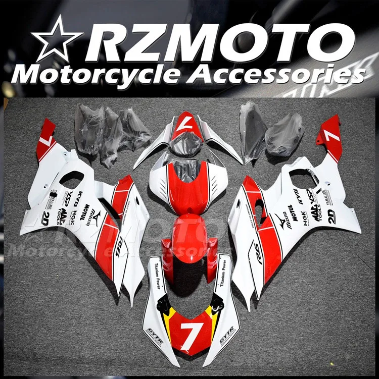 Новый комплект обтекателей для мотоцикла ABS, подходит для YAMAHA YZF-R6 2017 2018 2019 2020 R6 17 18 19, комплект обтекателей красного и белого цвета 
Новый комплект обтекателей для мотоцикла ABS, подходит для YAMAHA YZF-R6 2017 2018 2019 2020 R6 17 18 19, комплект обтекателей красного и белого цвета