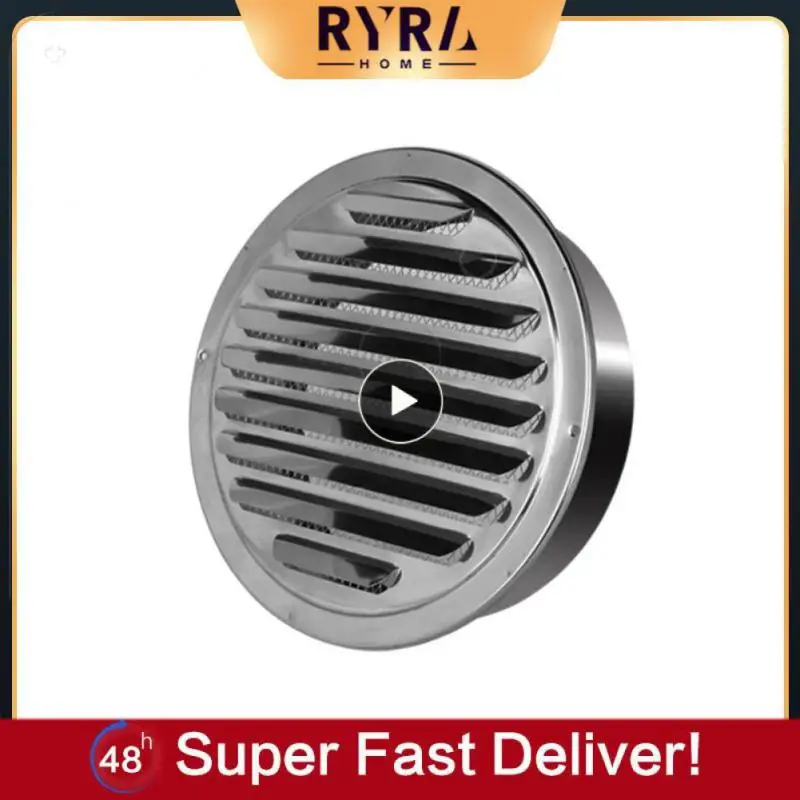 5/8/10PCS Stainless Steel Antirust Air Fence Durable Ventilation Cover Rain-proof Ventilation Hood Pipe Fittings Silver
5/8/10PCS Stainless Steel Antirust Air Fence Durable Ventilation Cover Rain-proof Ventilation Hood Pipe Fittings Silver