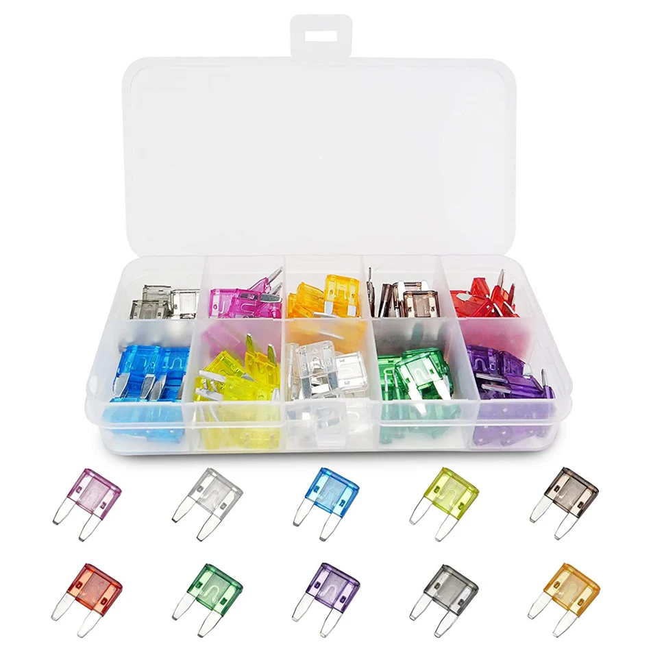100 шт., набор предохранителей для автомобиля, 2 А, 3 А, 5 А, а, 10 А, 15 А, 20 А, 25 А, 30 А, 35 А
100 шт., набор предохранителей для автомобиля, 2 А, 3 А, 5 А, а, 10 А, 15 А, 20 А, 25 А, 30 А, 35 А