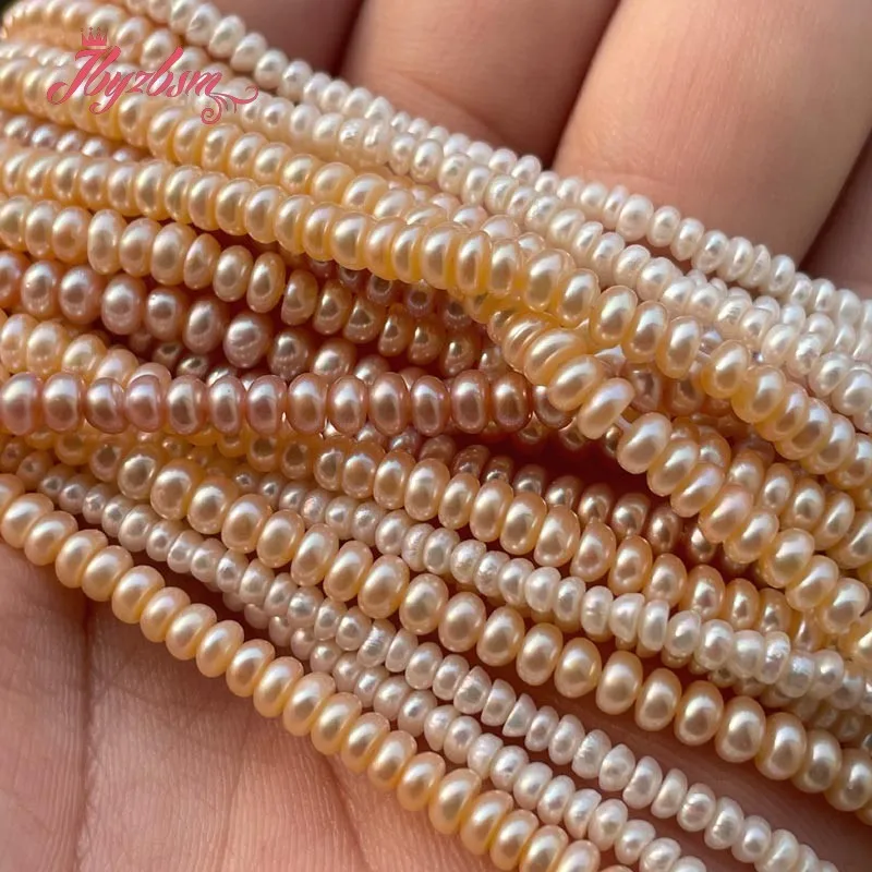 Natural AAA Grade Freshwater Pearl 2x3mm Rondelle Beads Loose Stone Beads For Jewelry Making DIY Necklace Bracelet Strand 15"
Natural AAA Grade Freshwater Pearl 2x3mm Rondelle Beads Loose Stone Beads For Jewelry Making DIY Necklace Bracelet Strand 15"
