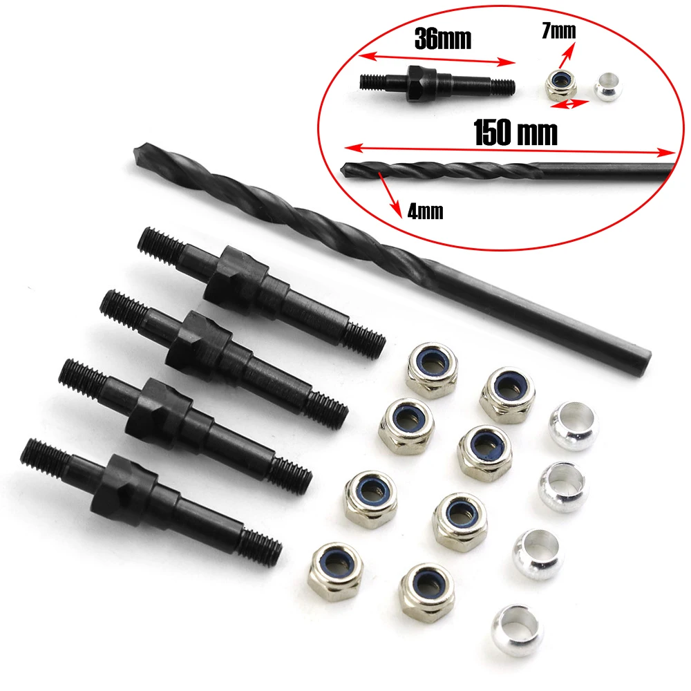 Carbon Steel Front And Rear Universal Shock Mounts for RC Car ARRMA 1/8 KRATON 6S TYPHON OUTCAST 1/7 INFRACTION 1/10 4WD KRATON 
Carbon Steel Front And Rear Universal Shock Mounts for RC Car ARRMA 1/8 KRATON 6S TYPHON OUTCAST 1/7 INFRACTION 1/10 4WD KRATON