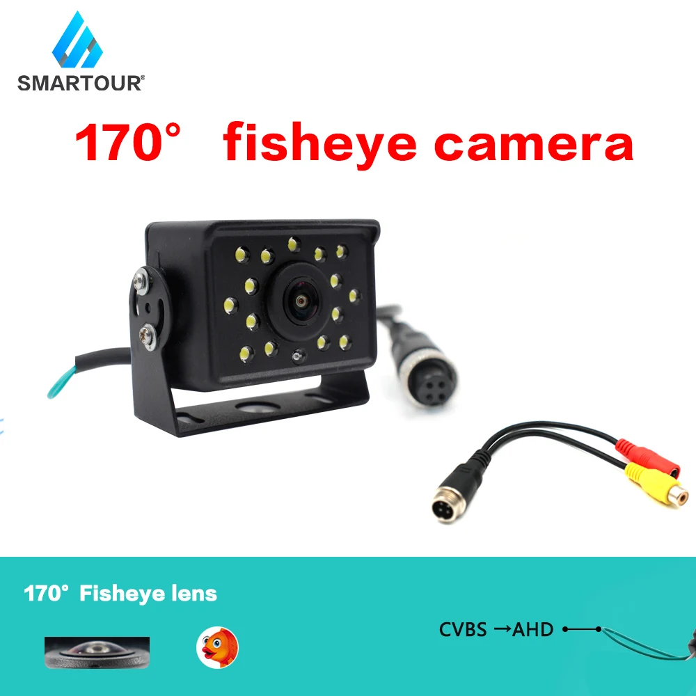 12V/24V Truck Backup Camera 4Pin/AV Led IR Night Vision Heavy Duty Rear View Reverse Camera For Trailer/Bus/Van/Pickup Parking
12V/24V Truck Backup Camera 4Pin/AV Led IR Night Vision Heavy Duty Rear View Reverse Camera For Trailer/Bus/Van/Pickup Parking