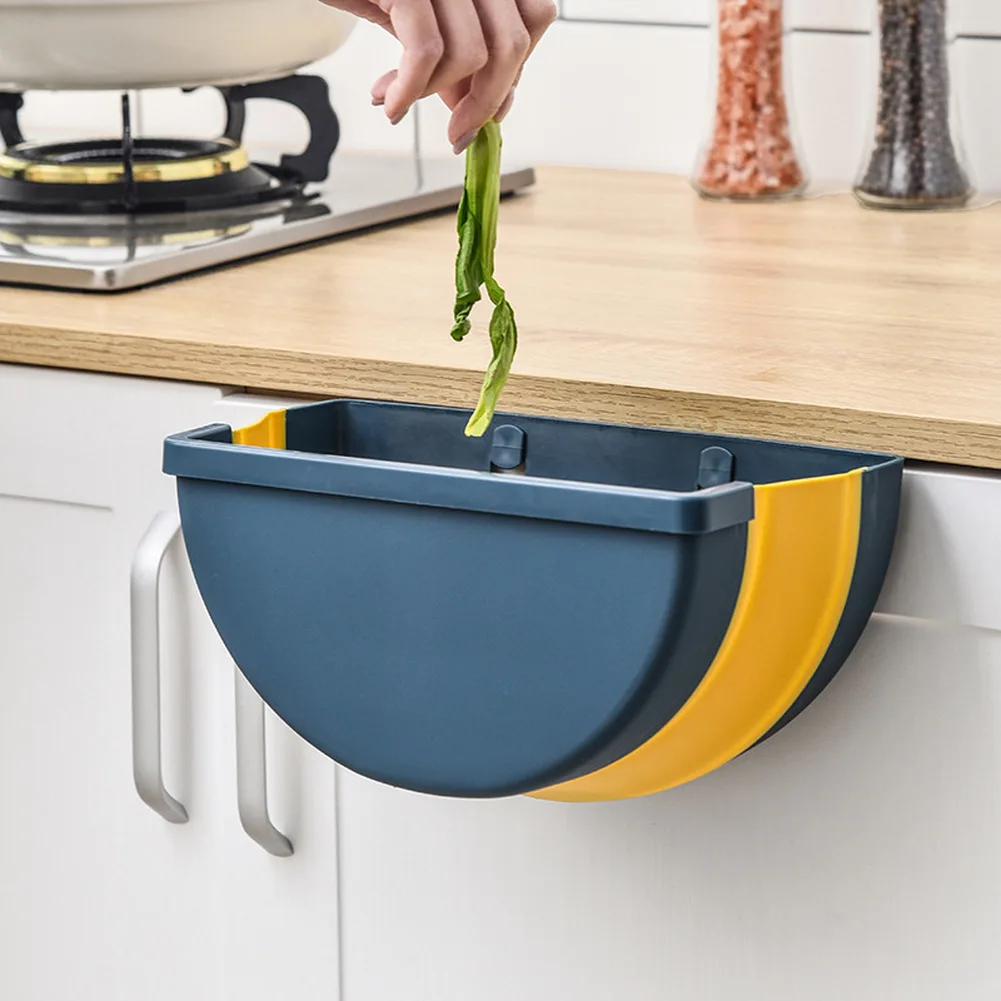 Household Wall Mounted Folding Trash Can Organizer Folded Hanging Food Waste Bin for Wall Cabinet Car Bedroom Bathroom Kitchen
Household Wall Mounted Folding Trash Can Organizer Folded Hanging Food Waste Bin for Wall Cabinet Car Bedroom Bathroom Kitchen