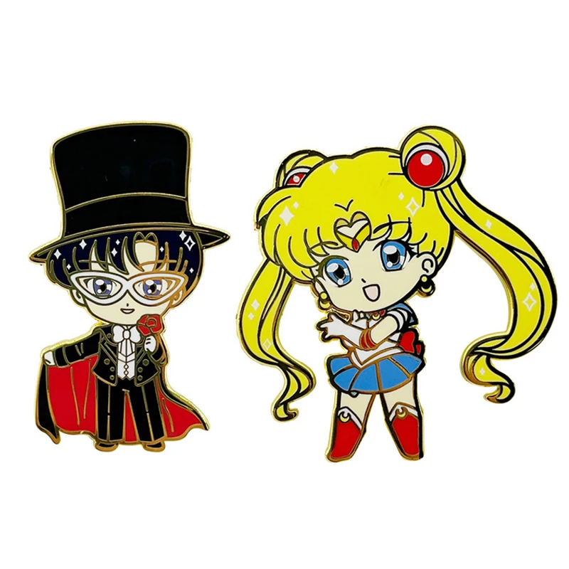 Beautiful Girl Japanese Jewelry Enamel Brooches and Pins Cartoon Creative Metal Denim Hat Badge for Friends Kids
Beautiful Girl Japanese Jewelry Enamel Brooches and Pins Cartoon Creative Metal Denim Hat Badge for Friends Kids