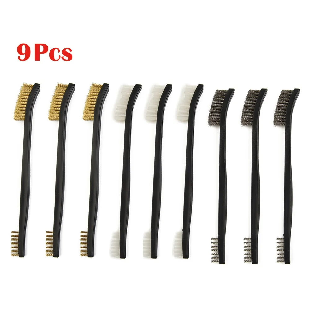 Durable Wire Brushes Hand Tools For Sweeping Away Dirt 17cm Brass Clean Cutting Tools Nylon Scale Stainless Steel
Durable Wire Brushes Hand Tools For Sweeping Away Dirt 17cm Brass Clean Cutting Tools Nylon Scale Stainless Steel