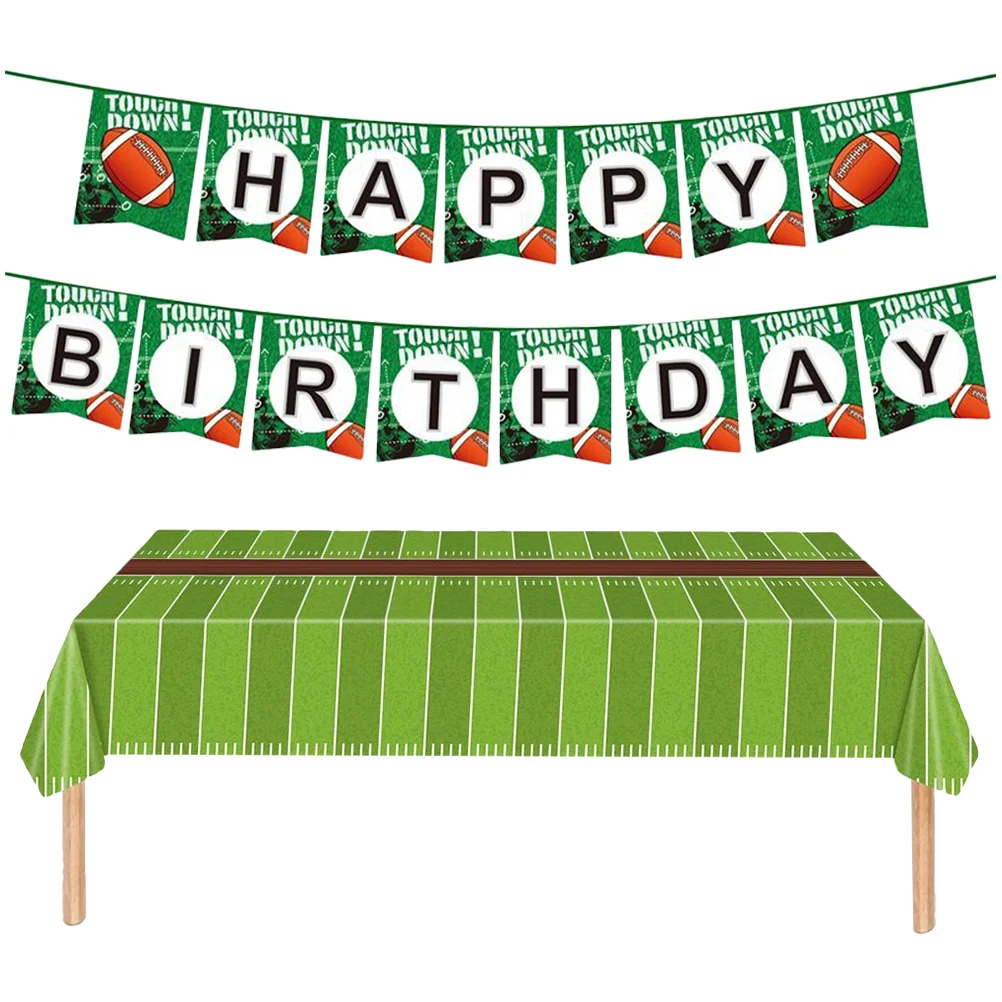 Football Party Decorations Banner Tablecloth American Birthdaysupplies Disposable Theme Tabledecoration Day Game Pennant Field
Football Party Decorations Banner Tablecloth American Birthdaysupplies Disposable Theme Tabledecoration Day Game Pennant Field