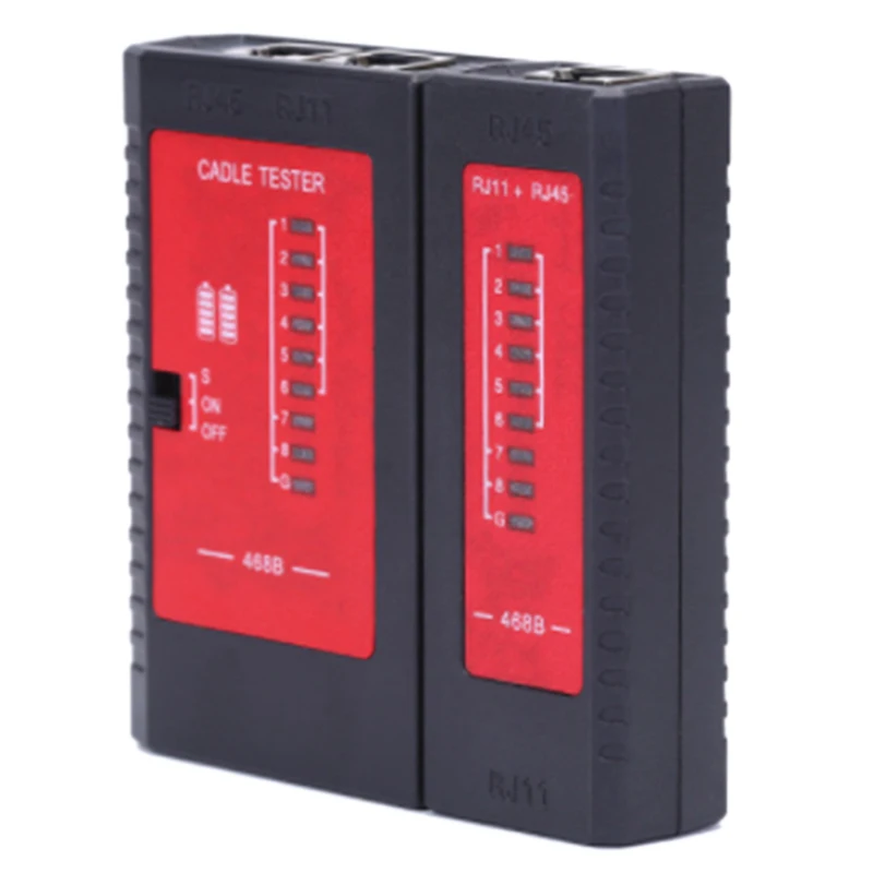 Многофункциональный тестер сетевого кабеля RJ45 POE, прибор для проверки телефонных линий и кабелей, детектор ВКЛ-ВЫКЛ сетевого сигнала
Многофункциональный тестер сетевого кабеля RJ45 POE, прибор для проверки телефонных линий и кабелей, детектор ВКЛ-ВЫКЛ сетевого сигнала