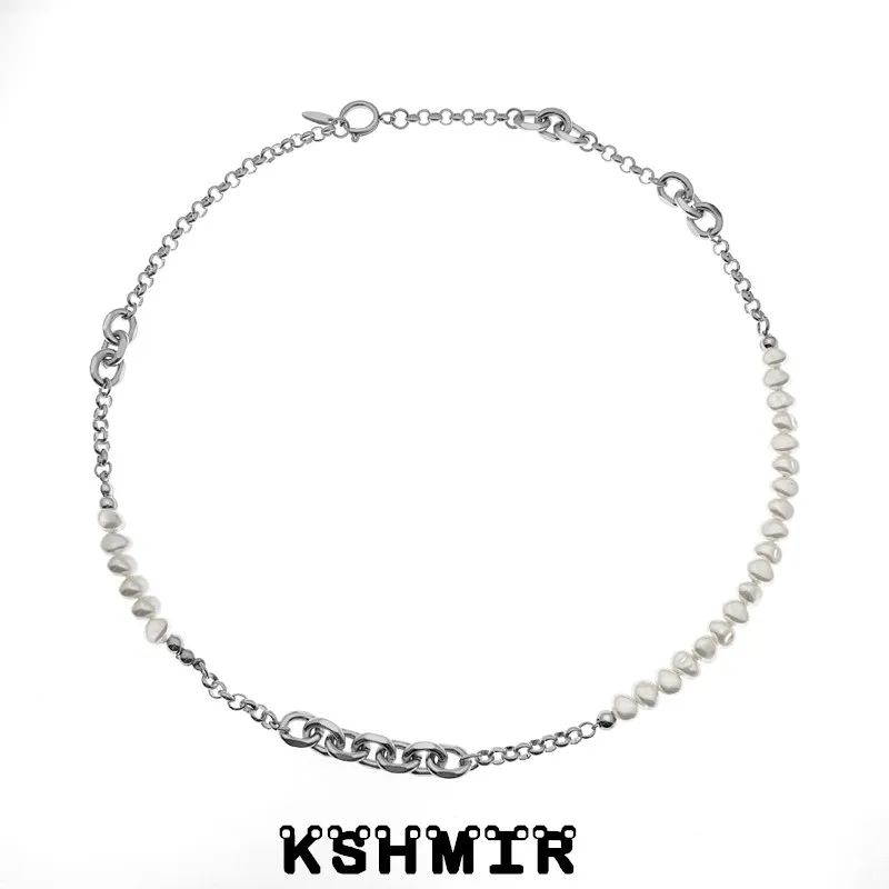 High-grade light luxury natural profiled Baroque pearl clavicle chain spliced necklace cool exquisite design
High-grade light luxury natural profiled Baroque pearl clavicle chain spliced necklace cool exquisite design