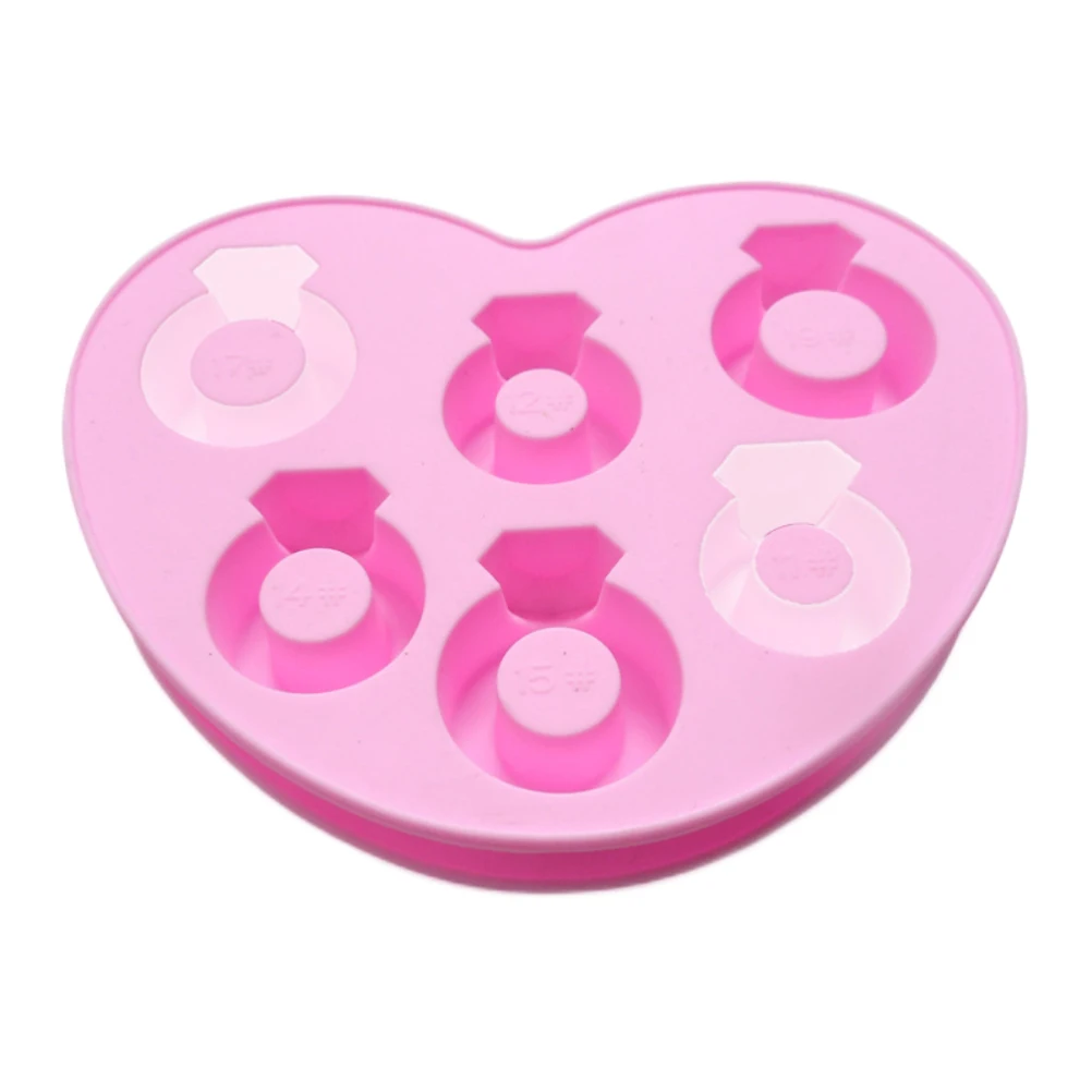 Non-Stick Silicone Chocolate Diamond Ring Molds Baking Tool for DIY Jelly Chocolate and Candy Moulds
Non-Stick Silicone Chocolate Diamond Ring Molds Baking Tool for DIY Jelly Chocolate and Candy Moulds