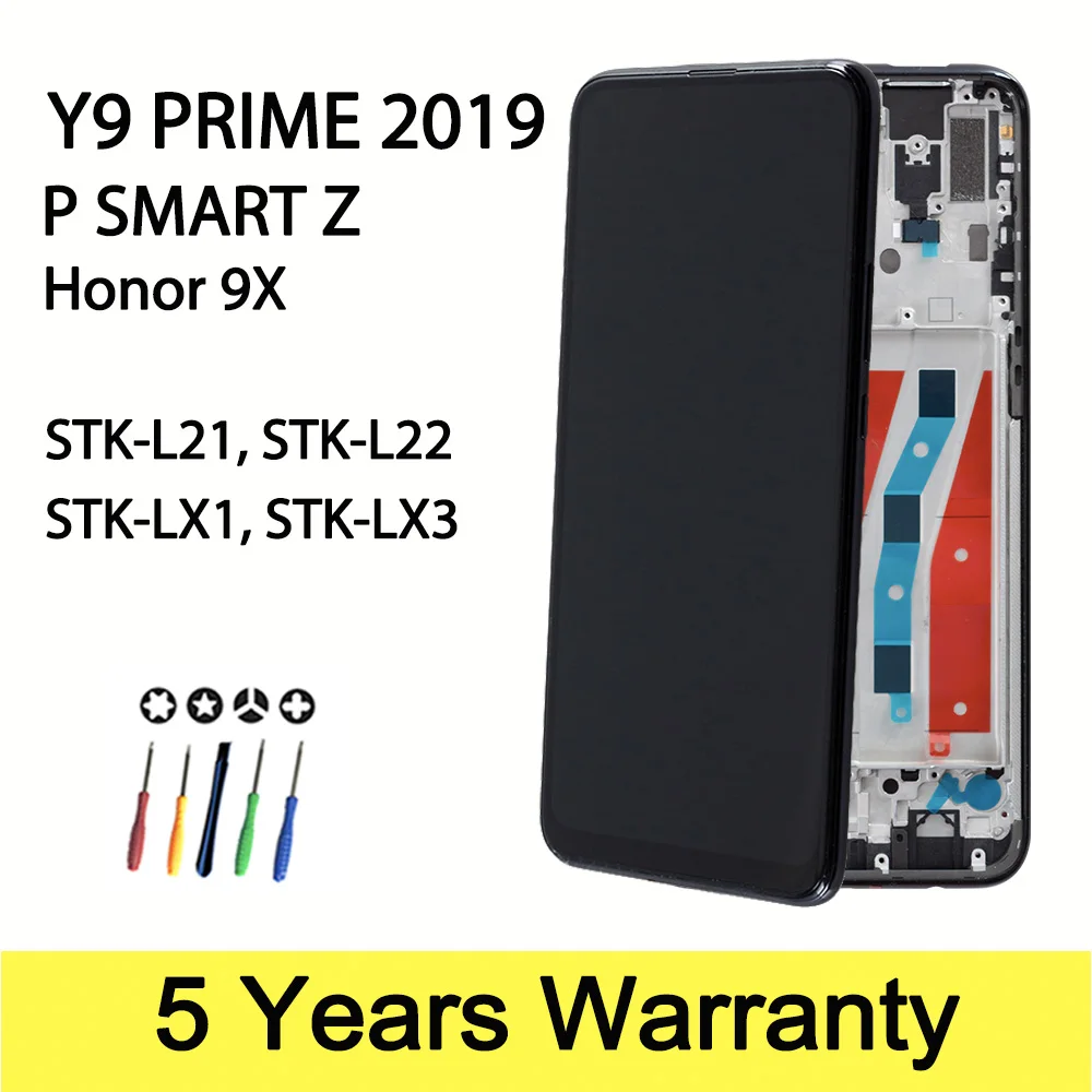 STK-LX1 Replacement Display For Huawei Y9 Prime 2019 / P Smart Z and Honor 9X Lcd Touch Screen Assembly STK-L21 STK-L22 STK-LX3
STK-LX1 Replacement Display For Huawei Y9 Prime 2019 / P Smart Z and Honor 9X Lcd Touch Screen Assembly STK-L21 STK-L22 STK-LX3