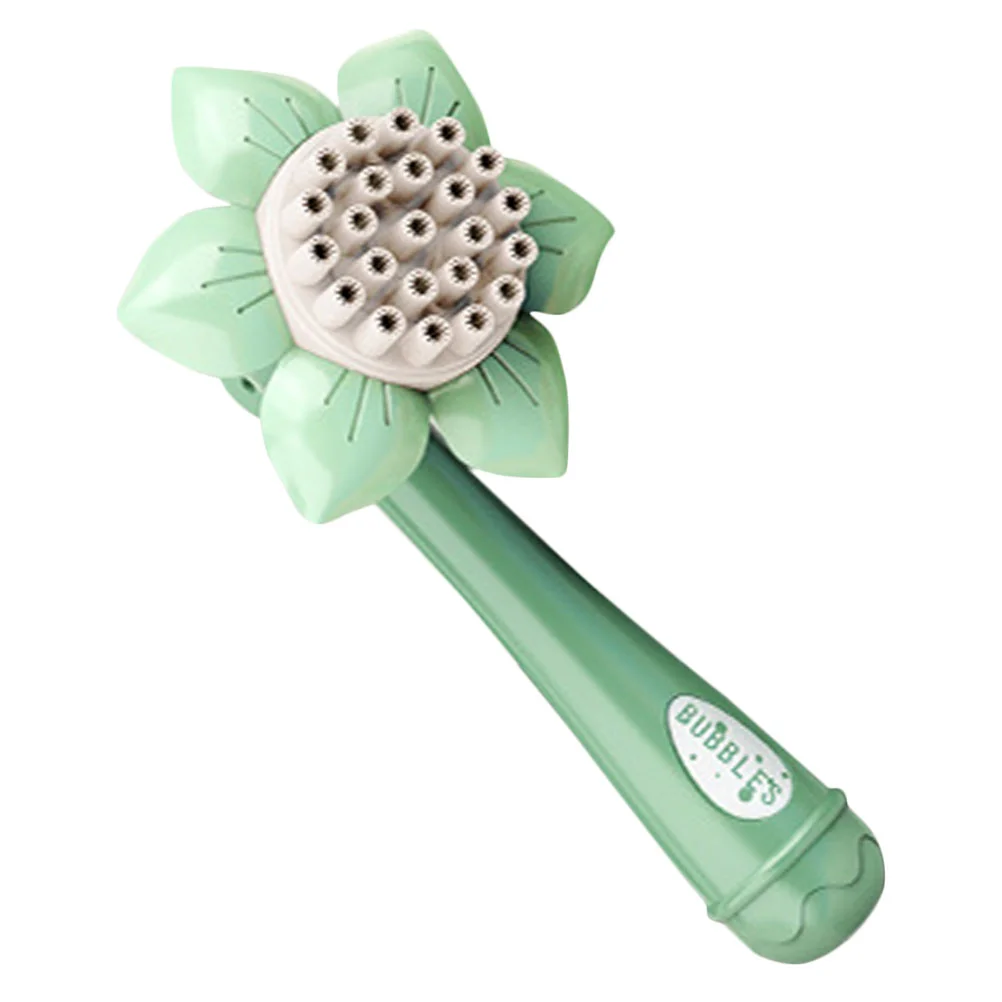 Toddler Bath Toys Sunflower Bubble Machine Creative Wand Blower Sunflower-shaped Plastic Baby
Toddler Bath Toys Sunflower Bubble Machine Creative Wand Blower Sunflower-shaped Plastic Baby