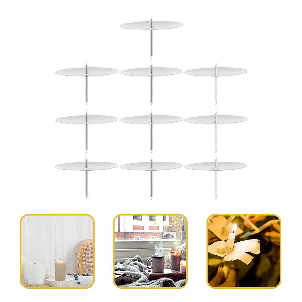 10pcs Candle Fixing Tools Candle Supplies Metal Fixators Wreath Candle Holder
10pcs Candle Fixing Tools Candle Supplies Metal Fixators Wreath Candle Holder
