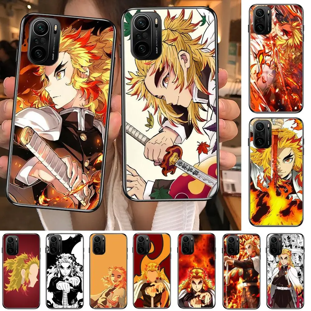 Demon Slayer Rengoku Phone Case For xiaomi redmi POCO F1 F2 F3 X3 Pro M3 9C 10T Lite NFC Black Cover Silicone Back Prett mi 10 u
Demon Slayer Rengoku Phone Case For xiaomi redmi POCO F1 F2 F3 X3 Pro M3 9C 10T Lite NFC Black Cover Silicone Back Prett mi 10 u
