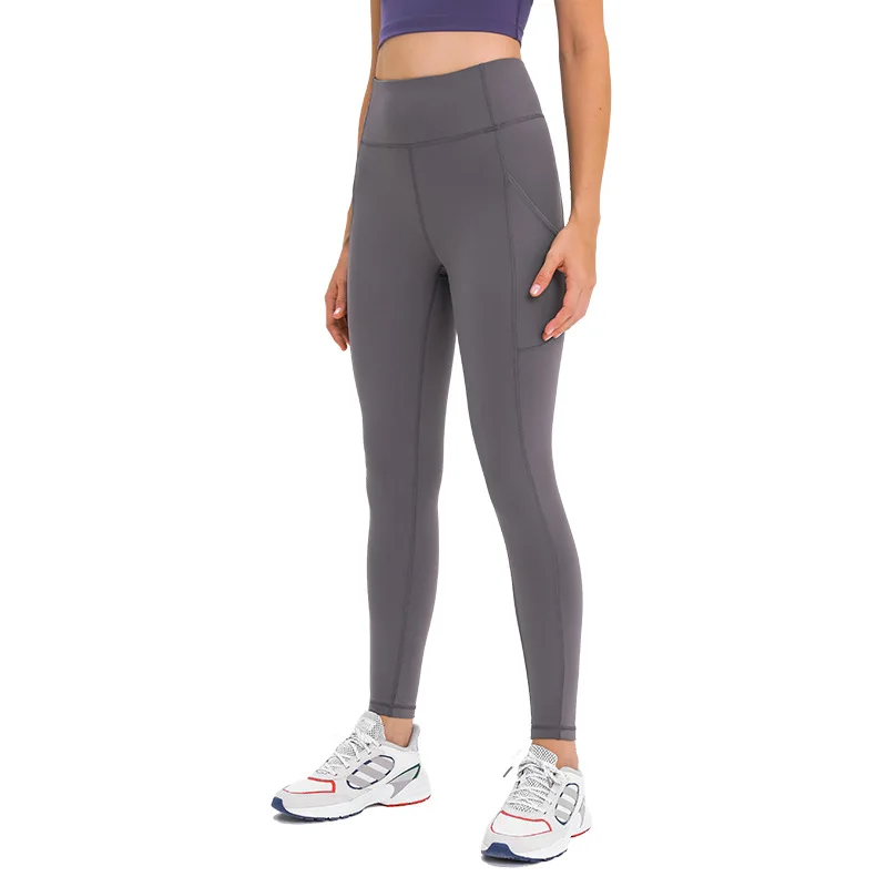 Lulu Yoga Pants Invigorate Women Sports High Waist Leggings 25"Side Pockets Stretch Hip Lift Slimming Jump Fitness Workout Pants
Lulu Yoga Pants Invigorate Women Sports High Waist Leggings 25"Side Pockets Stretch Hip Lift Slimming Jump Fitness Workout Pants