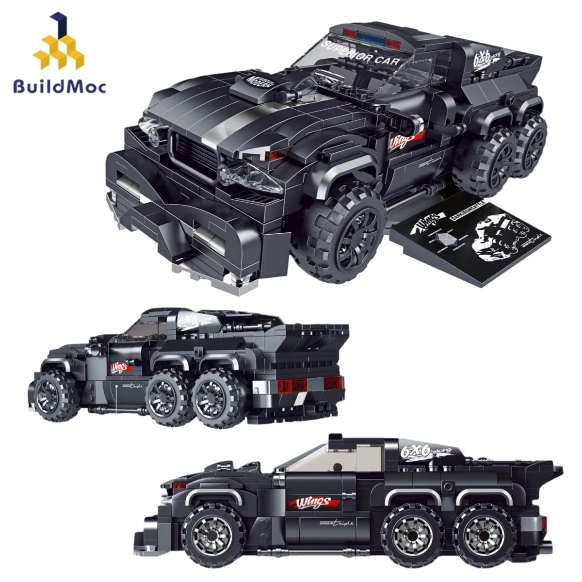 High-tech Expert Super Speed Champions Car MOC City Model Racing Vehicle Building Blocks Bricks DIY Toys for Boy Birthday Gift
High-tech Expert Super Speed Champions Car MOC City Model Racing Vehicle Building Blocks Bricks DIY Toys for Boy Birthday Gift
