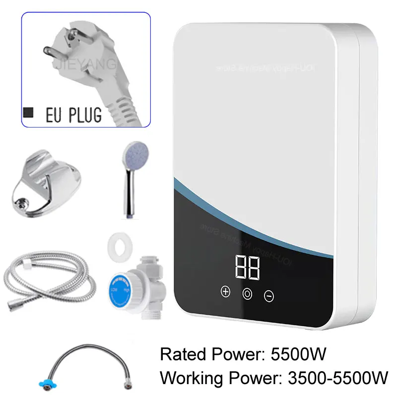 Электрический водонагреватель для душа intelligent instant electric water heater
Электрический водонагреватель для душа intelligent instant electric water heater