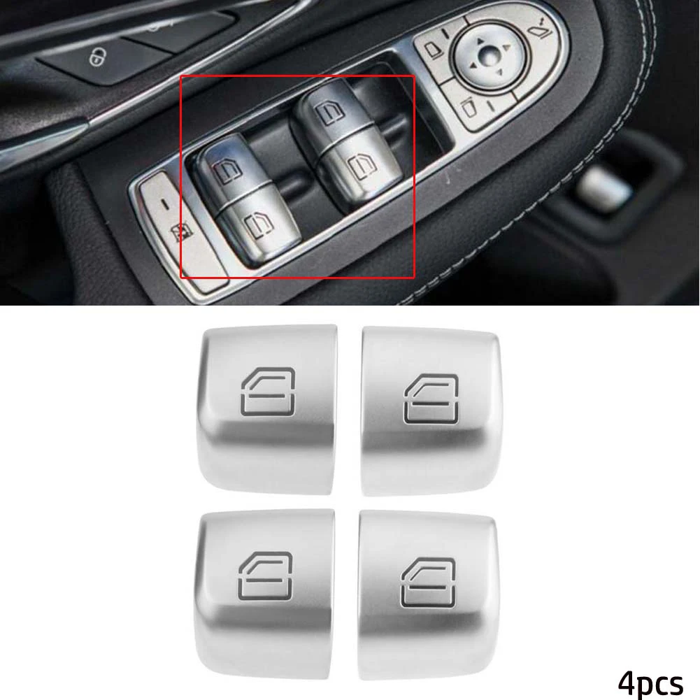 4* Switch Repiar Cap Chrome Plating C300 For Mercedes High Reliability Perfect Match SWITCH BUTTONS High Grade
4* Switch Repiar Cap Chrome Plating C300 For Mercedes High Reliability Perfect Match SWITCH BUTTONS High Grade