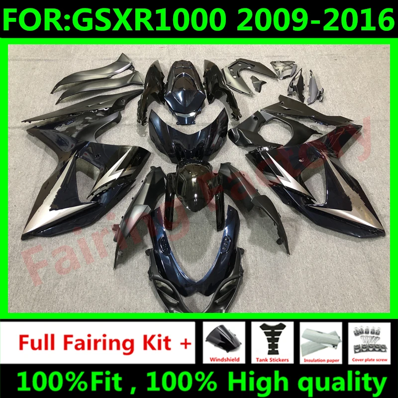 Motorcycle Fairing kit fit for GSXR1000 GSXR 1000 GSX-R1000 2009 2010 2011 2012 2013 2014 2015 2016 K9 Fairings set blue silver
Motorcycle Fairing kit fit for GSXR1000 GSXR 1000 GSX-R1000 2009 2010 2011 2012 2013 2014 2015 2016 K9 Fairings set blue silver