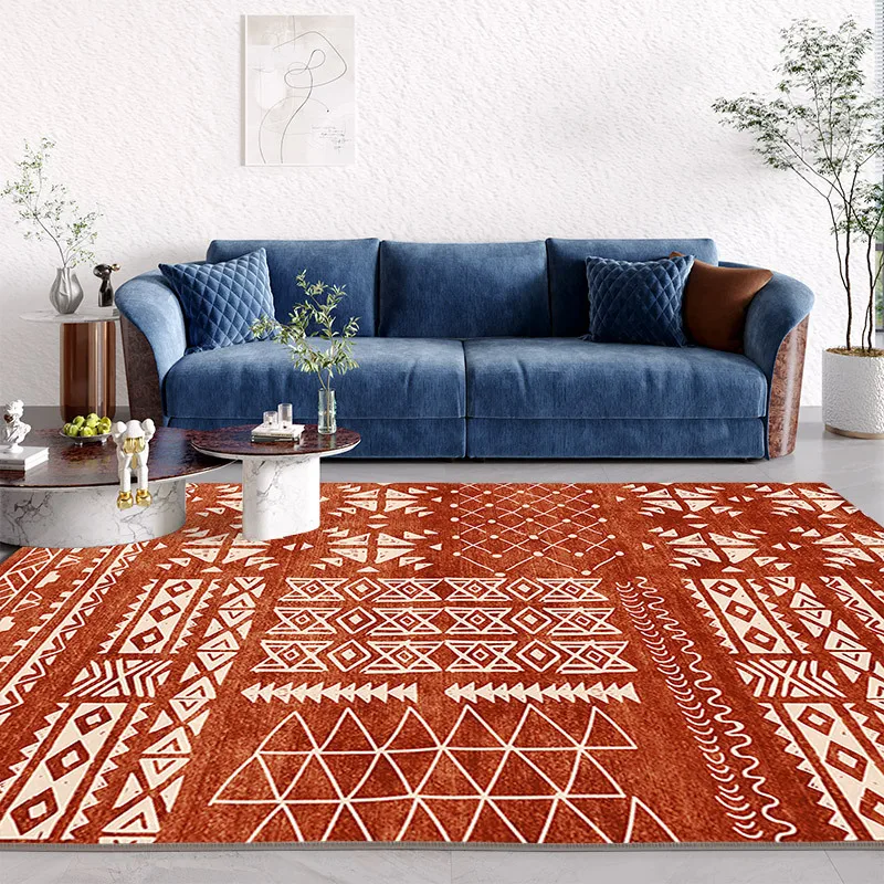 Modern Nordic Carpet Ethnic Style Living Room Carpets Moroccan Sofa Coffee Table Rug Bedroom Bedside Rugs Household Non-slip Mat
Modern Nordic Carpet Ethnic Style Living Room Carpets Moroccan Sofa Coffee Table Rug Bedroom Bedside Rugs Household Non-slip Mat