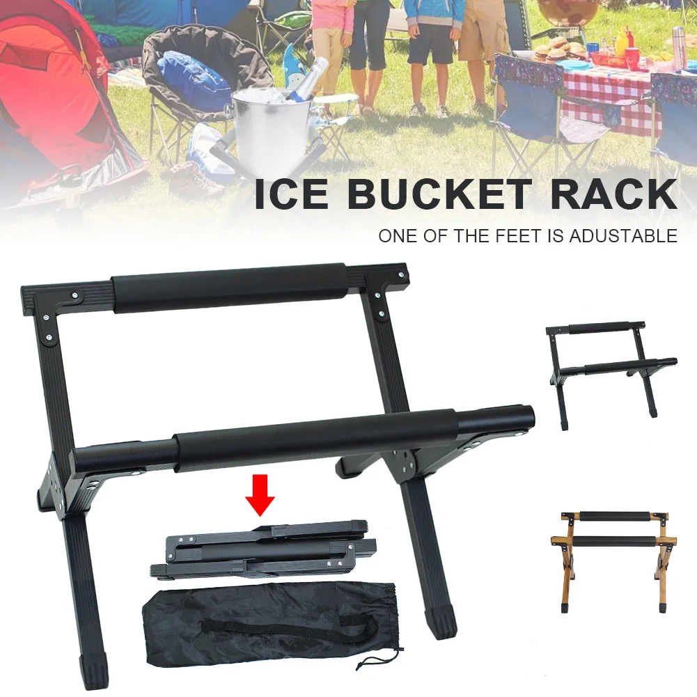 Portable Folding Cooler Stand Foldable Alloy Hiking Holder Support Luggage Outdoor Camping Ice Box Holder Rack Picnic BBQ Bucket
Portable Folding Cooler Stand Foldable Alloy Hiking Holder Support Luggage Outdoor Camping Ice Box Holder Rack Picnic BBQ Bucket