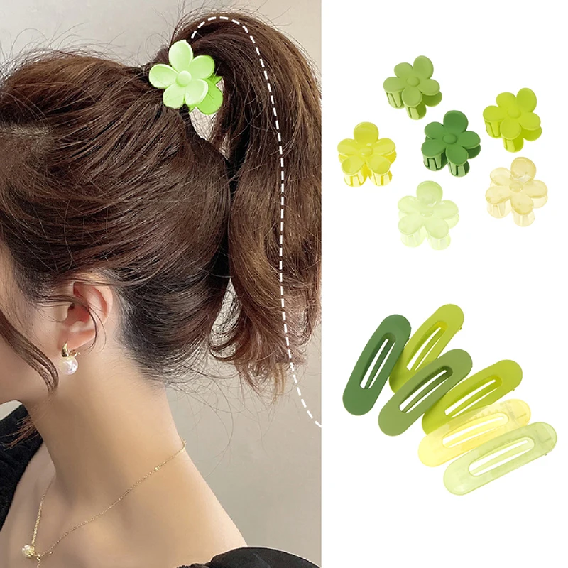Women Large Matte Hair Barrettes Green Duckbill Clip Girls Hair Accessories Hairpin Korean Fashion Hair Clips
Women Large Matte Hair Barrettes Green Duckbill Clip Girls Hair Accessories Hairpin Korean Fashion Hair Clips