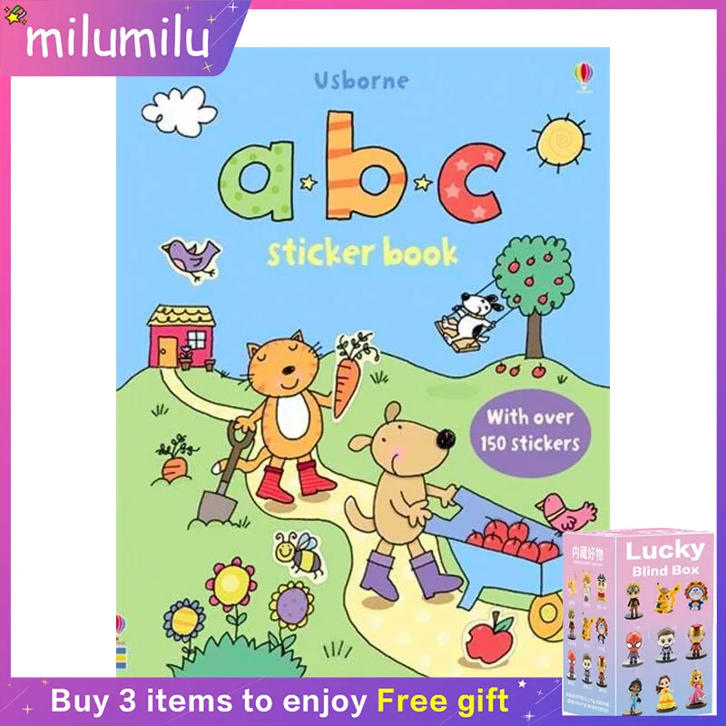 MiluMilu Usborne оригинальные детские популярные книги ABC наклейка книга окрашивание английской активности история картина
MiluMilu Usborne оригинальные детские популярные книги ABC наклейка книга окрашивание английской активности история картина