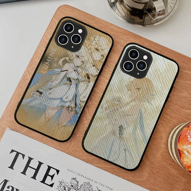 Genshin Impact Lumine Phone Case Hard Leather Case for iPhone 11 12 13 Mini Pro Max 8 7 Plus SE 2020 X XR XS Coque
Genshin Impact Lumine Phone Case Hard Leather Case for iPhone 11 12 13 Mini Pro Max 8 7 Plus SE 2020 X XR XS Coque