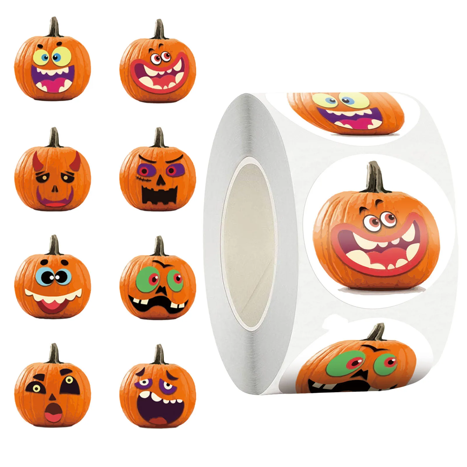 Halloweens Pumpkins Stickers Halloween Cartoon Pumpkin Stickers Sealing Adorable Decals Sticky Round Circle Stickers For
Halloweens Pumpkins Stickers Halloween Cartoon Pumpkin Stickers Sealing Adorable Decals Sticky Round Circle Stickers For