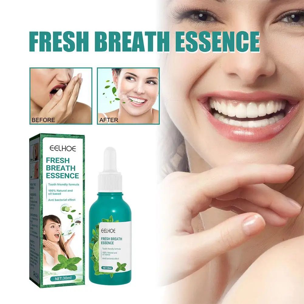 Mouth Freshe Breath Essence Freshener Bad Mouth Smell Drop Care Mint Mint Cool 30ML Removing Essence Oral Oral Drops E9Q5
Mouth Freshe Breath Essence Freshener Bad Mouth Smell Drop Care Mint Mint Cool 30ML Removing Essence Oral Oral Drops E9Q5