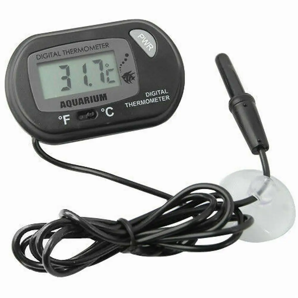 Aquarium Thermometer LCD Digital Electronic Precision Fish Tank Digital Water Temperature Measuring Tool
Aquarium Thermometer LCD Digital Electronic Precision Fish Tank Digital Water Temperature Measuring Tool